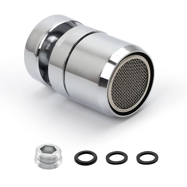 Aeratore per rubinetto orientabile TIANLIN con testa a sfera a 360 gradi