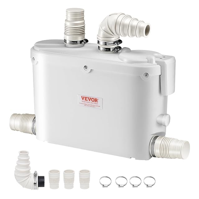 Pompa trituratrice VEVOR da 500 W a quattro ingressi