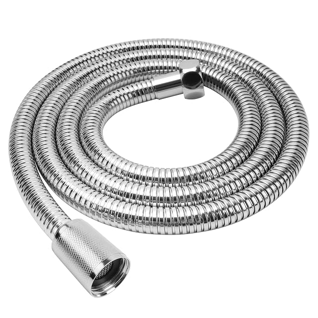 Flessibile doccia in acciaio inox cromato YEAUPE, 1,5 metri