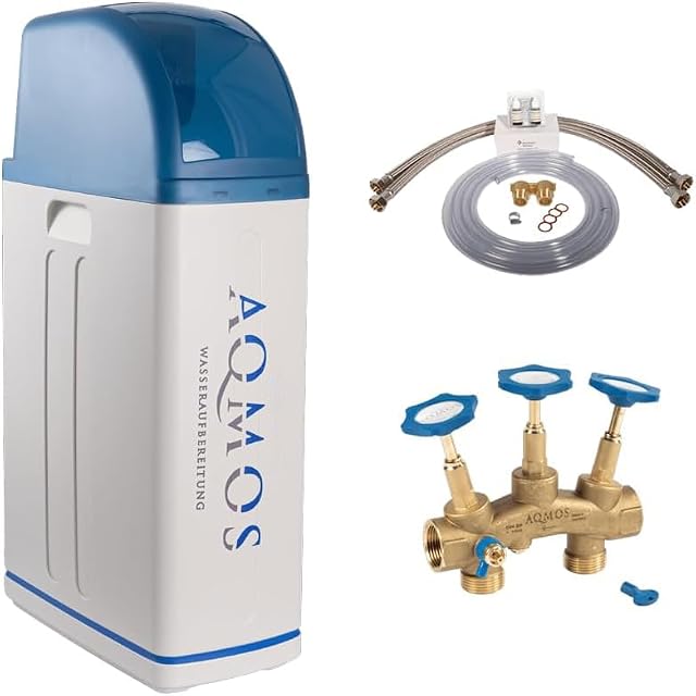 Addolcitore d’acqua Aqmos R2D2-48 con il suo kit di raccordo